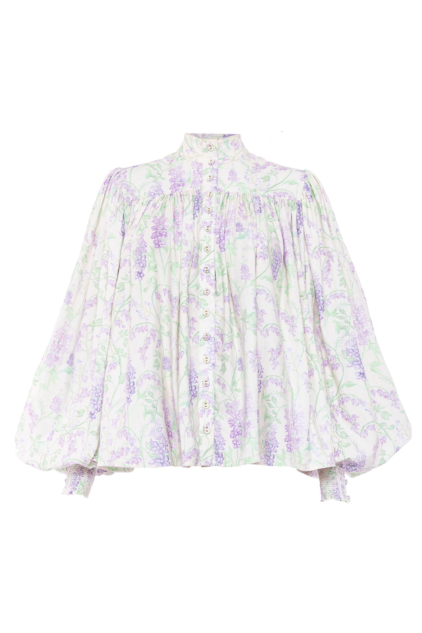 Floraison Button Blouse