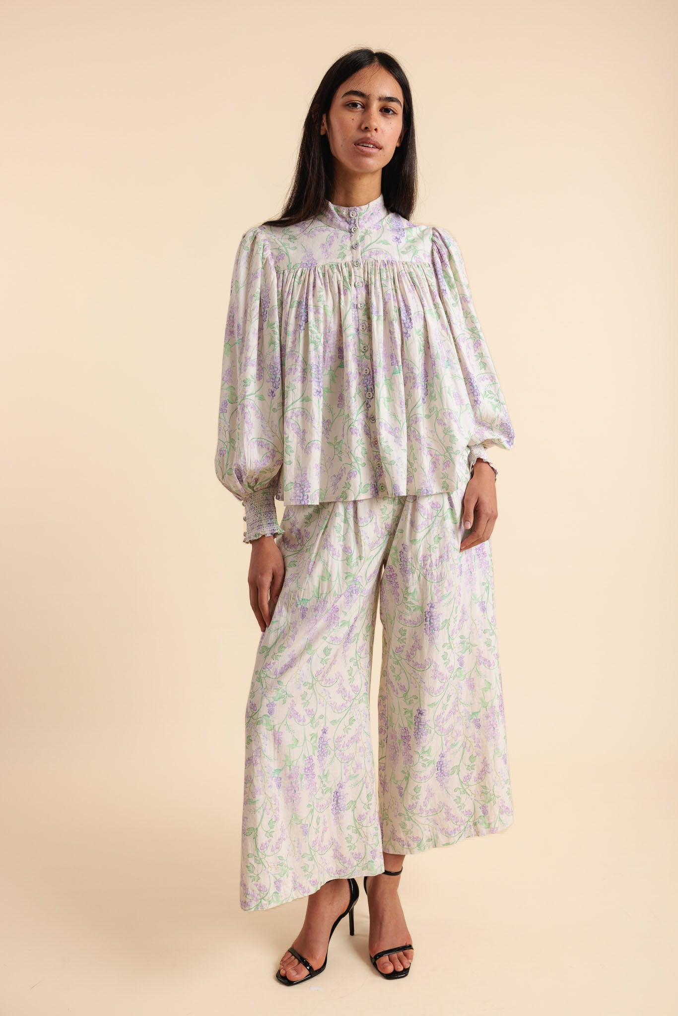 Floraison Button Blouse