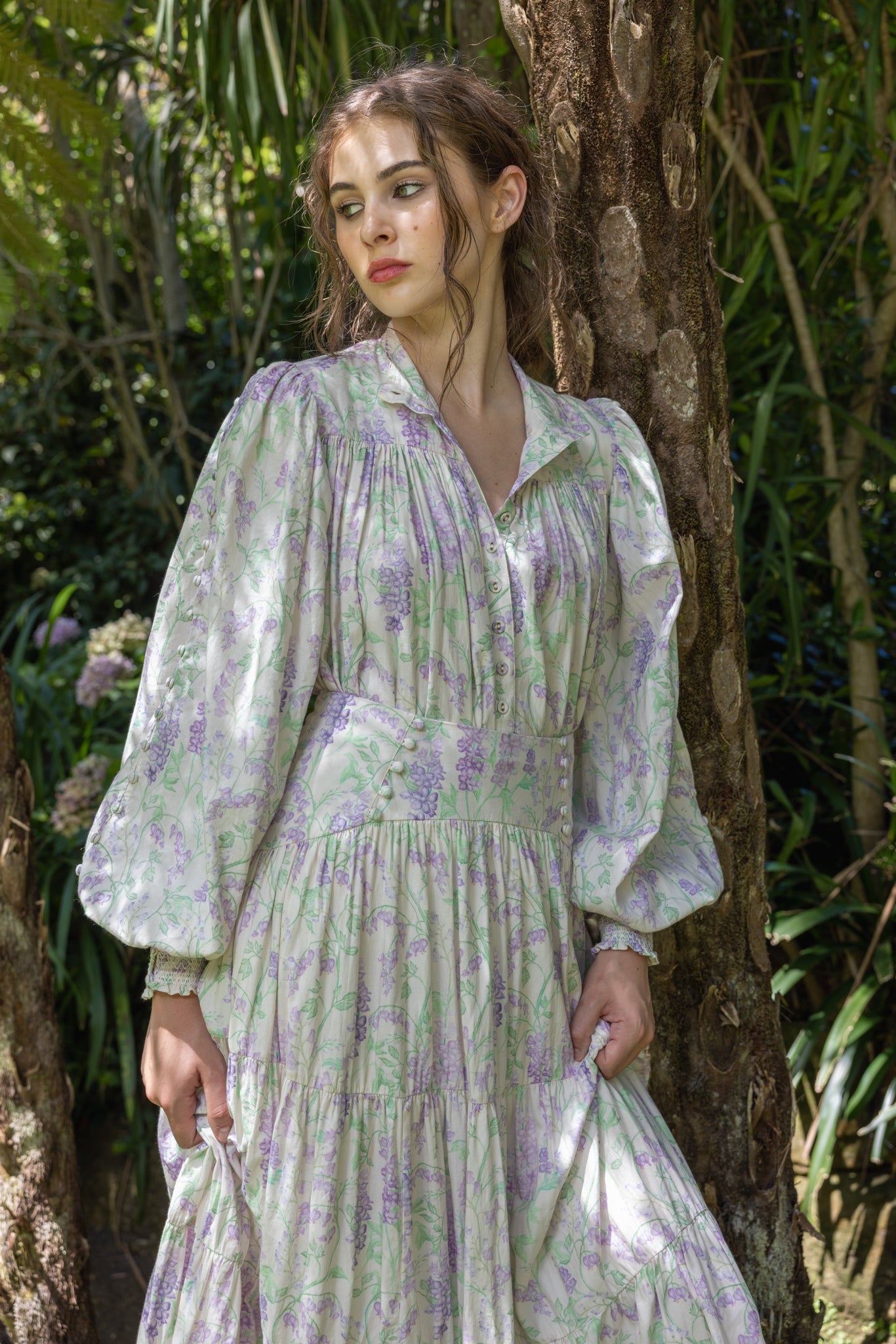Floraison Button Blouse