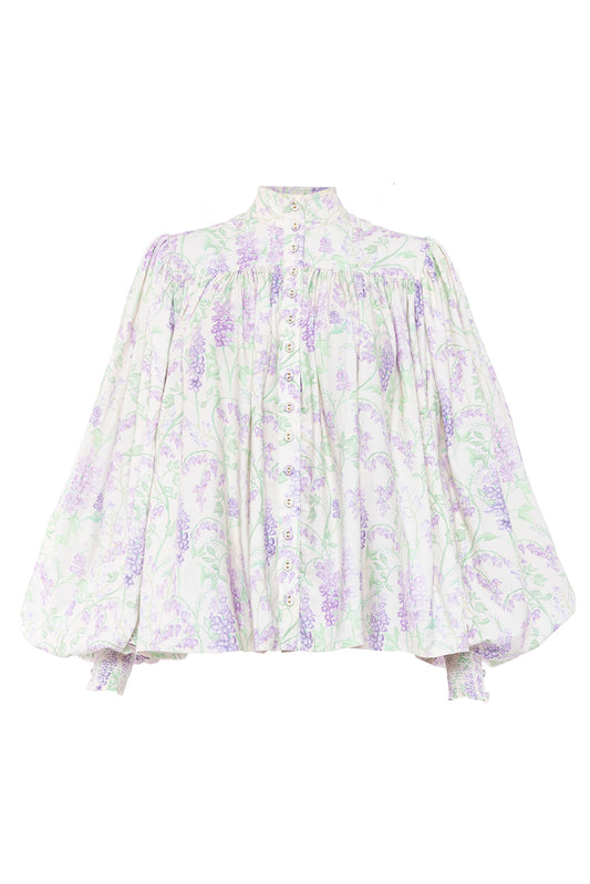 Floraison Button Blouse
