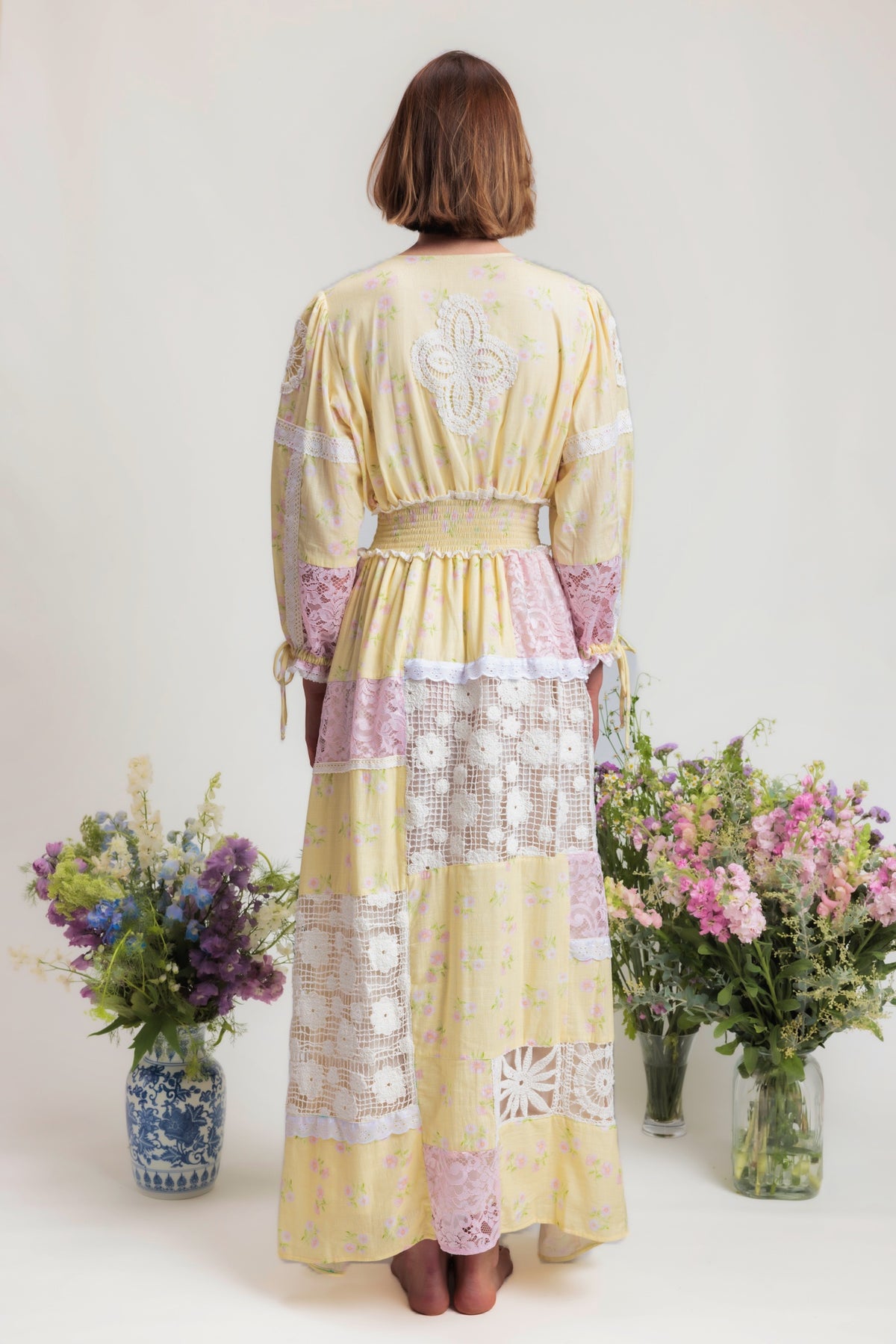 Patchwork Poetry Maxi Dress