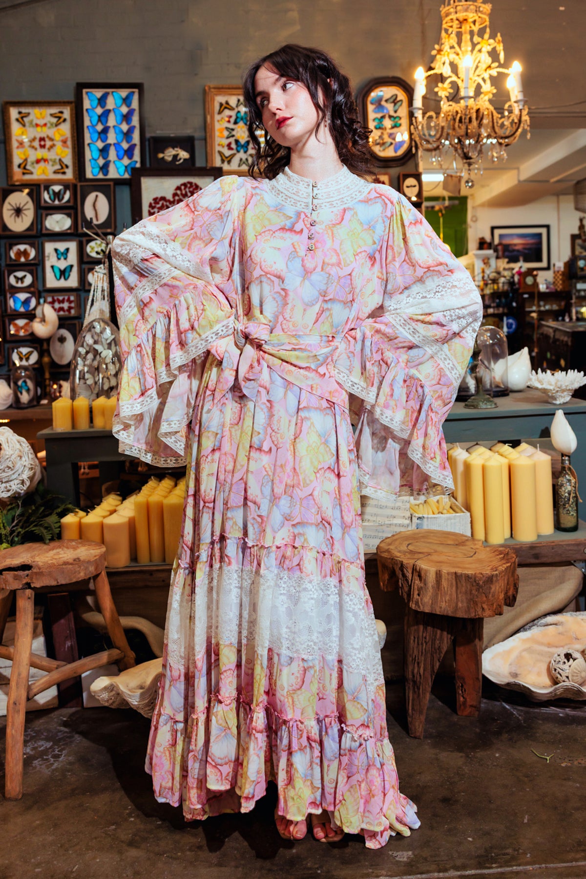 Ulysses Flutter Maxi Dress