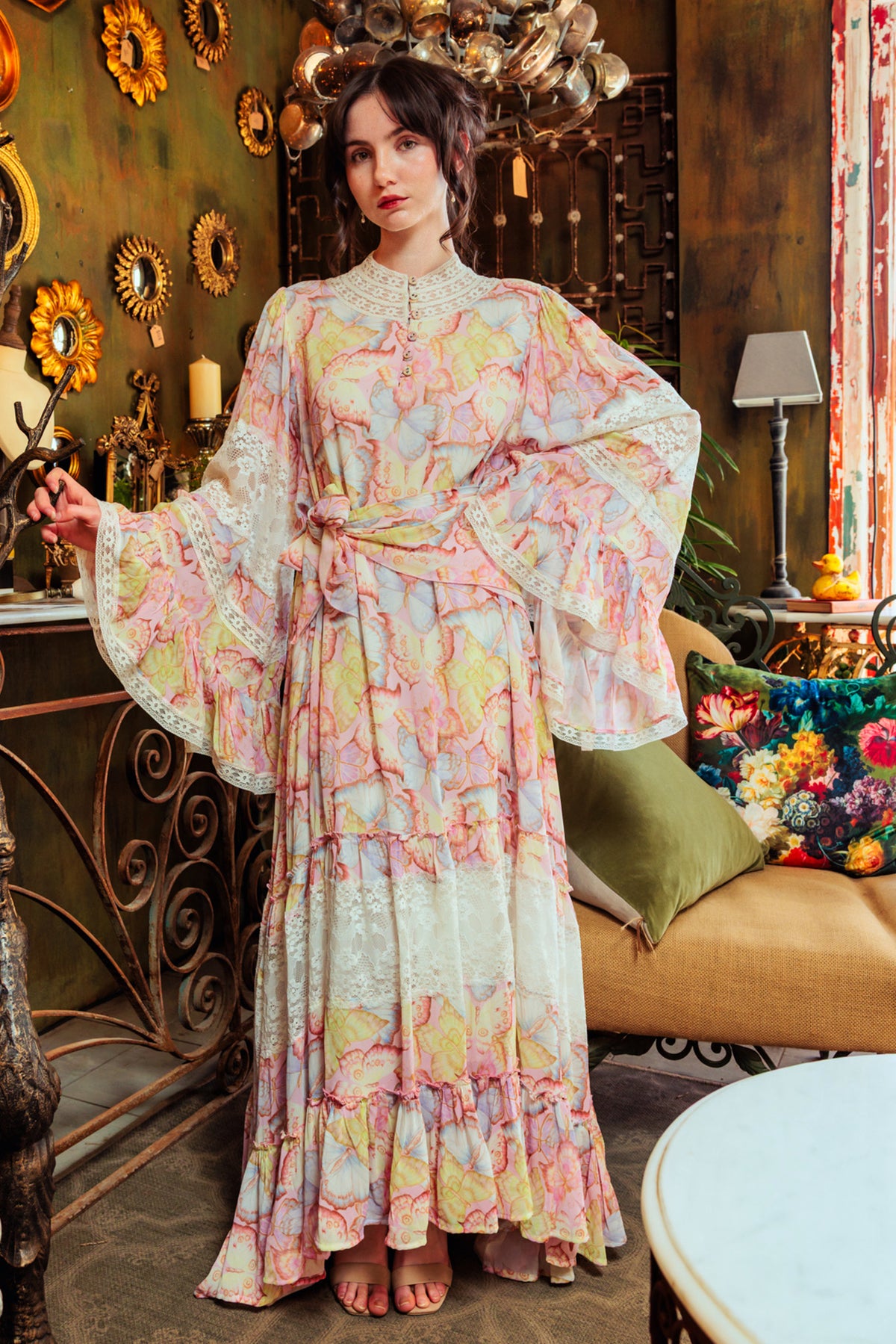 Ulysses Flutter Maxi Dress